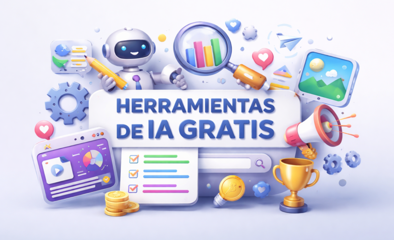 Top 11 herramientas de IA gratis para marketing digital