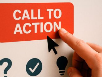 Botón CTA con iconos explicativos sobre qué es, para qué sirve y cómo usarlo en campañas digitales