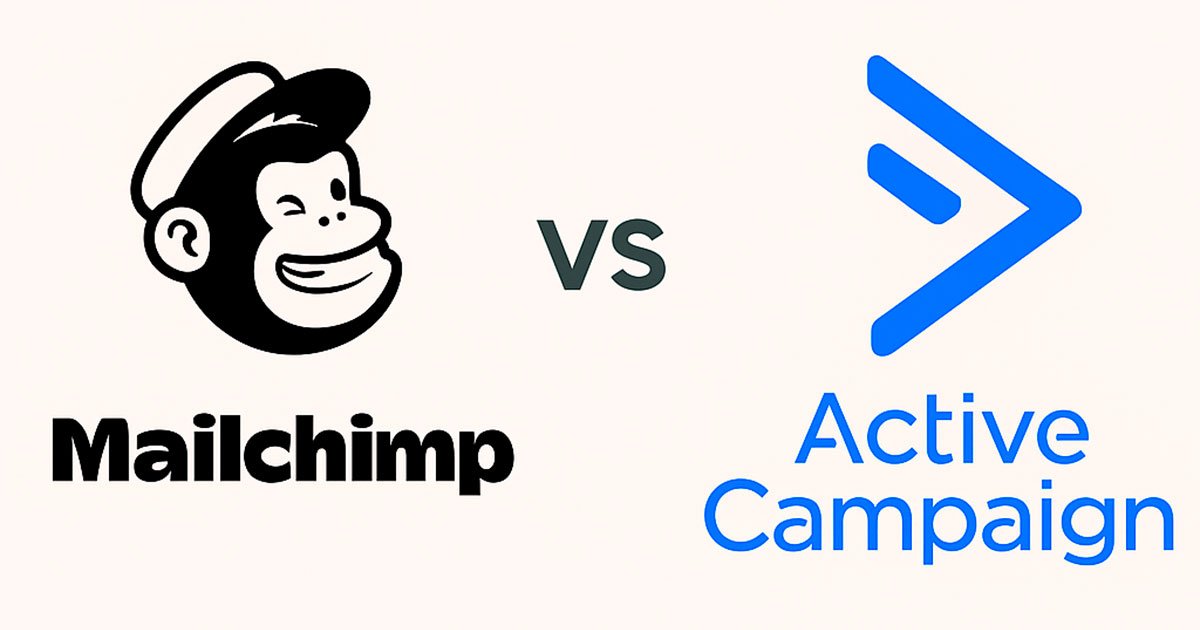 Mailchimp Vs Activecampaign: La Mejor Herramienta De Email Marketing. • Lemarking.com Comparativa visual entre Mailchimp y ActiveCampaign en marketing digital.