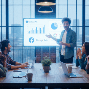 Prompts de IA para publicidad en Facebook y Google