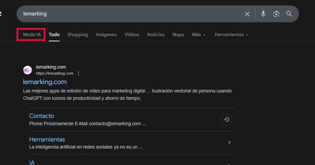 Modo-ia-de-google • Lemarking.com