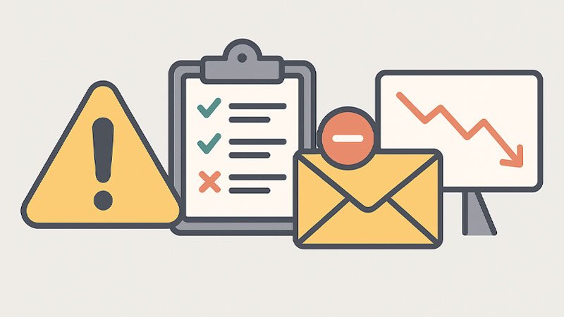 Errores frecuentes en la elaboración