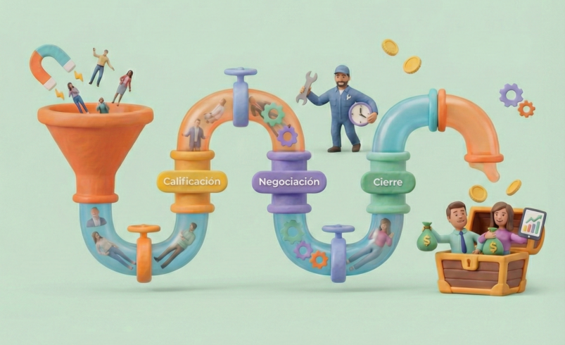 Pipeline de Ventas: Cómo estructurarlo y mantenerlo actualizado