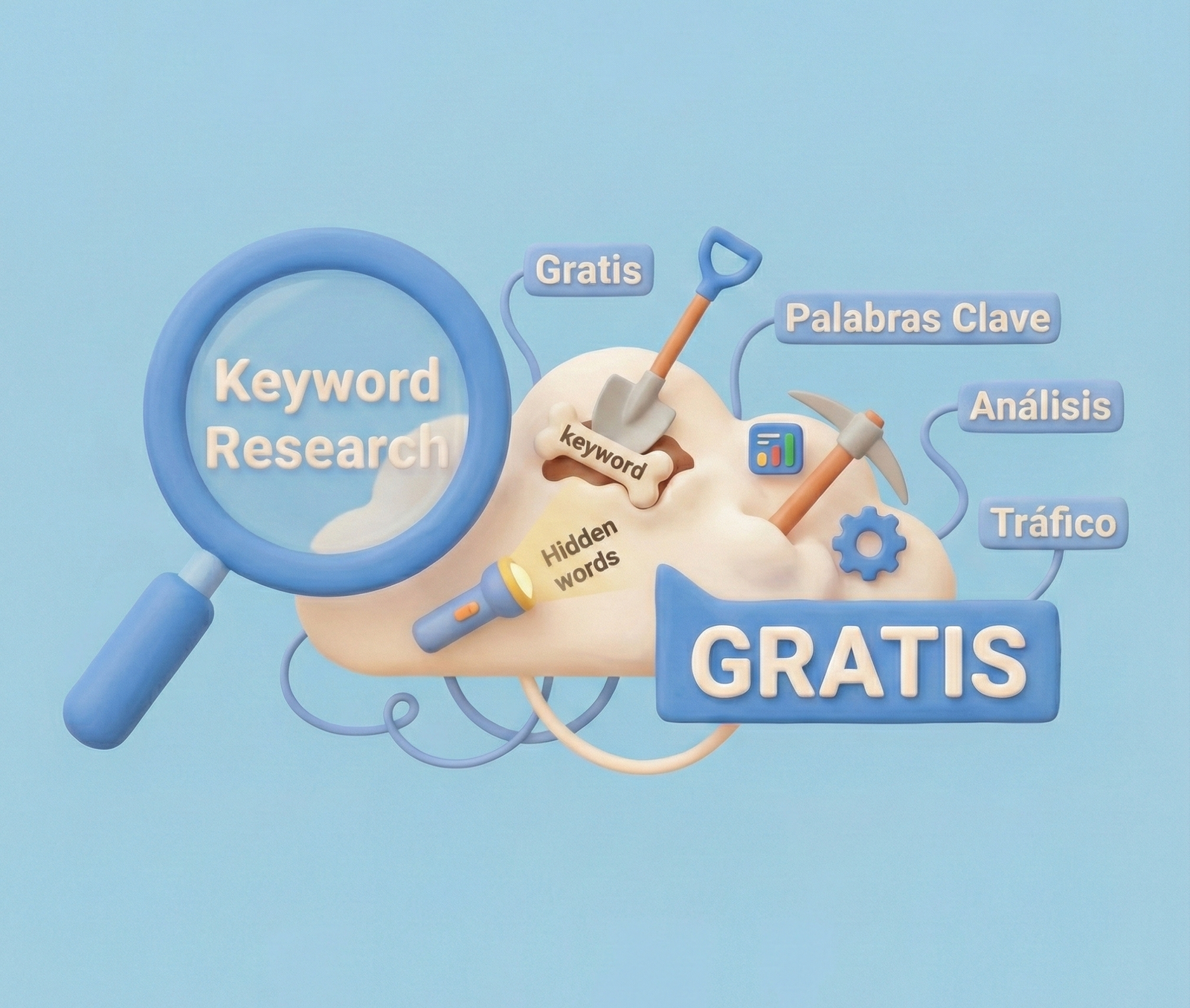 Keyword research gratis: Herramientas para encontrar palabras clave