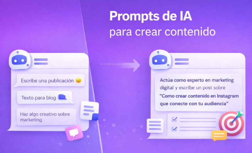 Cómo usar prompts de IA para crear contenido con intención